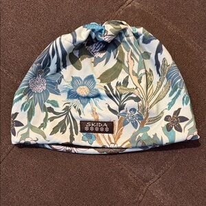 Skida Alpine Fleece Lined Women’s Hat - Green Floral